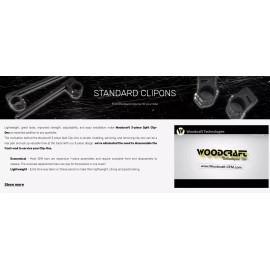 Woodcraft 2006-2010 SUZUKI GSXR 750 WOODCRAFT CLIP-ON CLIPON HANDLEBAR KIT - BLACK BARS