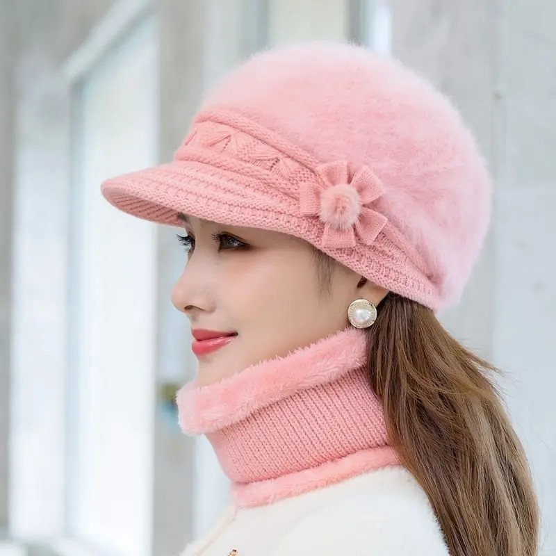 Toolzia 3-Piece Knitted Winter Beanie, Gloves & Scarf Set