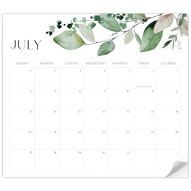 Beautiful 2025-2026 Magnetic Fridge Calendar - Runs From July 2025 Until December 2026 - The Perfect Monthly Refrigerator Calendar for Easy Organizing