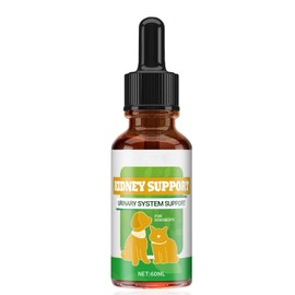 Kidney Support for Dogs & Cats, Natural Kidney Healthy Supplement for Dog and Cat, Cranberry Supplement Supports Bladder, Urinary & Kidney Health