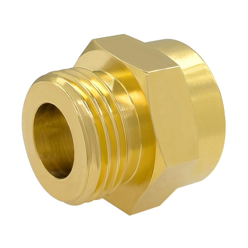 Hooshing Hose Bib Adapter 1-1/16" Fine Thread Female to 3/4