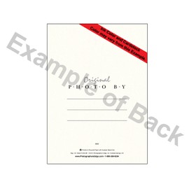 Photographer's Edge, Photo Insert Card, Premium Black Linen, Season's Greetings, Set of 10 for 4x6 Photos