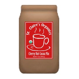 St. Claire's Organic Hot Cocoa, Cherry, 12 Ounce bag (20 servings)