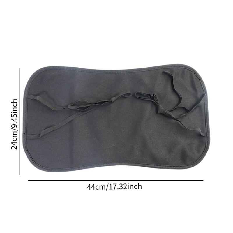 TENOL Castor Oil Pack Wrap,Elastic Straps Comfortable Cotton Washable Castor