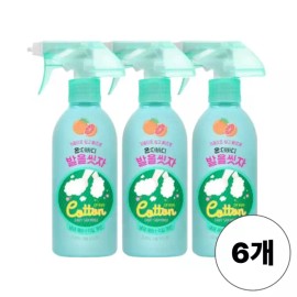 On The Body 온더바디 발을씻자 코튼풋샴푸 자몽, 385ml, 6개 On The Body Foot Wash Cotton Foot Shampoo Grapefruit, 385ml, 6 Pieces