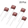 uxcell CBB21 Metallized Polypropylene Film Capacitors 400V 0.1uF for Electric