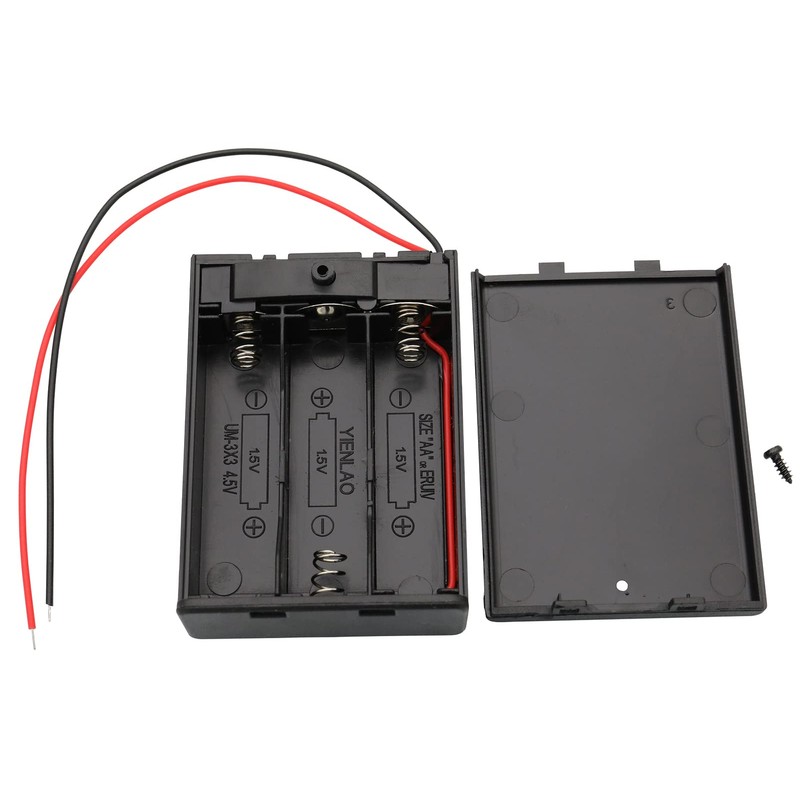 Raogoodcx 4.5V AA Battery Holder Bundle ，3X 1.5V AA Battery