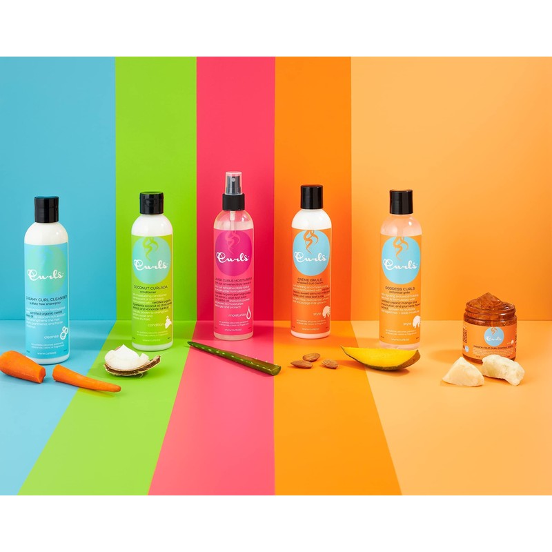 Curls Hair Gel Goddess Glaze Curl Gel, 8 oz by