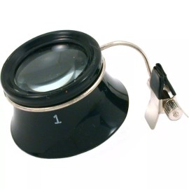FindingKing 3 Jewelers Clip On Glasses Loupes Eye Magnifier Magnifying Watch Jewelery