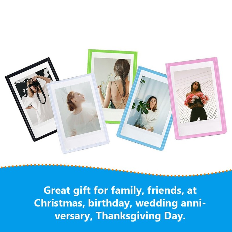 MAGICLULU 10pcs Magnetic Picture Frames for Refrigerator Versatile Photo Sleeves
