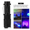 EVTSCAN UV Flashlights 395/365 nM - UV Ultra LED Flashlight