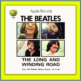 The Beatles The Long And Winding Road - 45 Pic Sleeve- No Record