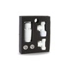 White Thermostatic Radiator Valve Angled Corner or Straight White Radiator
