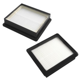 107315 HEPA Vacuum Filter Replacement for ProTeam Twin Pack Filter Compatible with Proteam Super Coach Pro 6, Super Coach Pro 10,ProVac FS 6 and GoFree Flex Pro Vacuum - 2 Pack