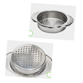 SHOWERORO Stainless Steel Strainer Sieve Can Colander Food Draining Tool for Tuna Beans and Vegetables Kitchen Gadget for Easy Liquid Extraction