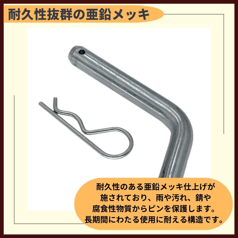 ideamall Universal Hitch Pin Locking Pin Trailer Hitch Member