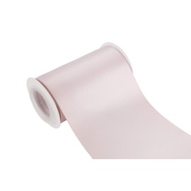 ITIsparkle 100mm Width (4") Double Faced Satin 4.5 Meters (Full Reel) Premium Quality Ribbon Ideal for Crafts/Gift Wrapping/Floristry - Vanilla