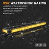 ASPL 29.5" 54 LED Strobe Light Bar Double Side Flashing