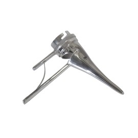 zikimed Duckbill Ear Speculum Chrome Plated Brass, Ear Examination for All Small Animal