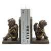 Lukitas Angel Book Ends, Heavy Duty Decorative Bookends, Nonskid Book