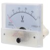 85C1 Voltímetro DC 0-50V Panel para Monitoreo de Voltaje de