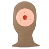 Lash Mannequin Head, Silicone Grafting Eyelash Practice Head Model with