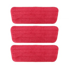 TreeLen TreeLen 3 Packs Microfiber Mop Pads Spray Mop Refill Replacement Heads Wet/Dry Floor Cleaning Refill Mop Pads Compatible with Rubbermaid Reveal Spray Mop,Swiffer PowerMop Refill,Libman