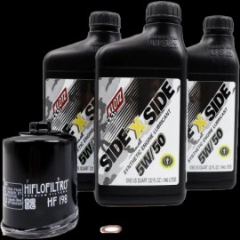 KLOTZ 2023 Polaris Ranger 1000 SIDE X SIDE OIL CHANGE KIT 5W50 WITH OIL FILTER P