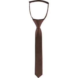 Ladeheid Children Kids Boys Tie KJ (31cm x 4cm, Brown24)