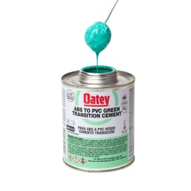 Oatey 30900, 4 oz, Green Hydraulic Cements