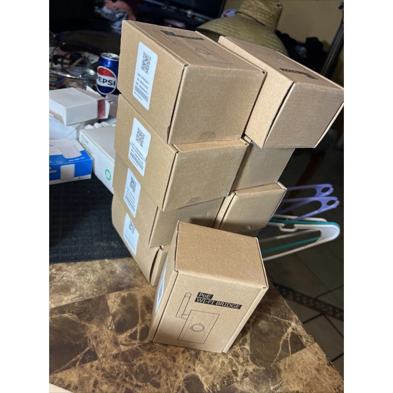 LG Innotek PoE WiFi Bridge - White - ETPFBTRP01