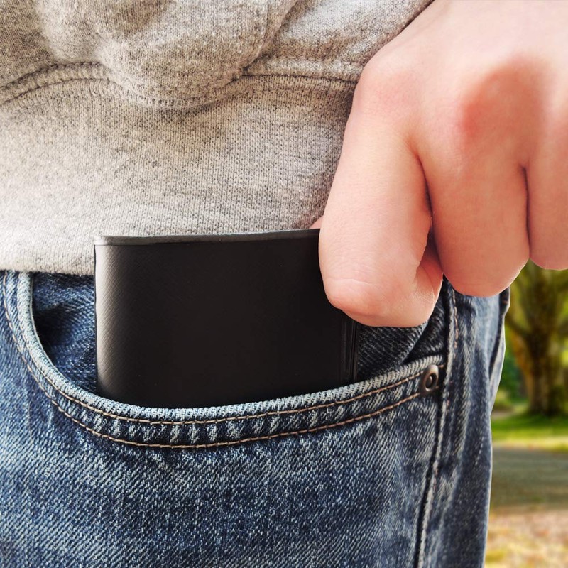 StoreSMART - Three Pocket Plastic Card Caddy – Card &