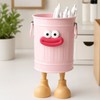 Cartoon Pen Holder for Desk Organization - ABS Stationery Storage