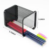 Pen Holder for Desk, Wire Mesh Pencil Cup Holder for