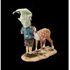 Pixie Goblin Figure with Fawn Bambi and Me Gnome Dwarf