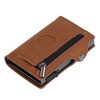 Wallet Aluminium Alloy PU Anti Lost Ultra Thin ID Credit