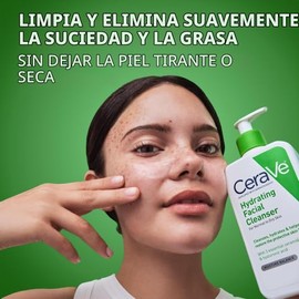 CeraVe - Limpiador hidratante, 16 onzas - Daily Care