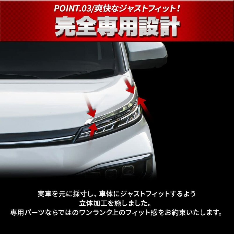 Share Style Voxy 90 Series Eye Line, 2p, ABS Resin