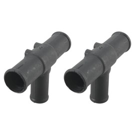 GoaMotors 2 Pcs Heater Hose Tee Connector T Pipe 87248-60460 for Toyota for Land Cruiser for Sequoia for Sienna