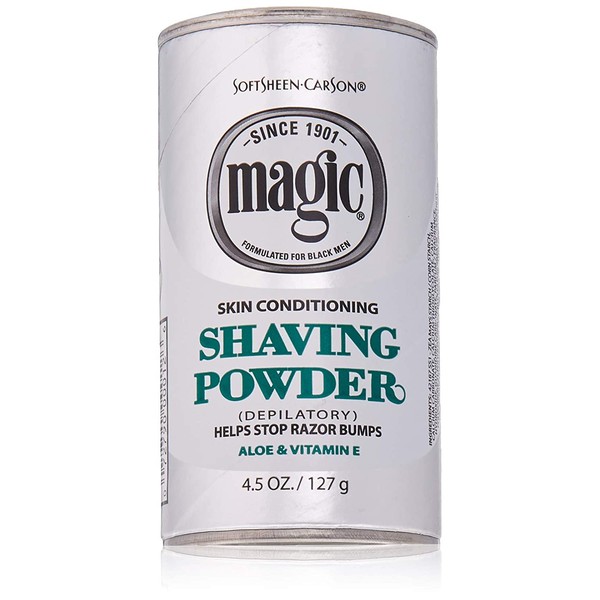 Magic Platinum Shaving Powder 4.5oz. Skin Conditioning (6 Pack)