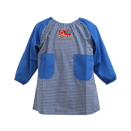 Sumaiu Mako Smock, Long Sleeve, Non-Iron, 43.3 inches (110 cm), 47.2 inches (120 cm), 51.2 inches (130 cm), Kindergarten, Nursery, Kindergarten, Kindergarten, Kindergarten, Preschool Preparation, For