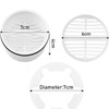 Jidyllic Hair Strainer for Shower Drain Set,Compatible with Drain set
