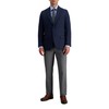 Haggar Men's The Active Series Solid Gab Tailored Fit Blazer
