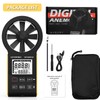 GOYERRNES Handheld Anemometer CFM Meter, Rechargeable Digital Air Flow Wind