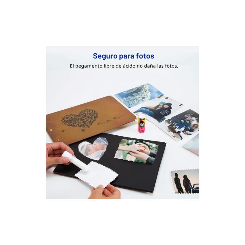 Avery 98095 Pegamento en Barra Glue Stick en Blister, 6