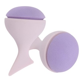 WOONEKY Beauty Eggs 2pcs Beauty Egg Strong Grasp Makeup Sponges for Women Mermaid Design