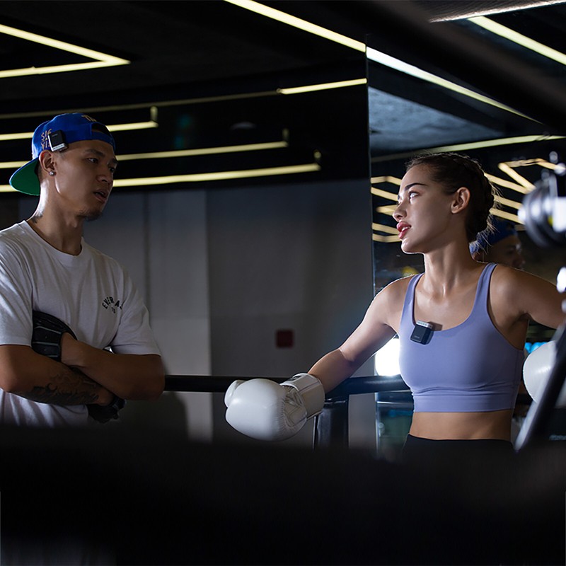 Ulanzi AM18 Wireless Lavalier Microphone System Audio with Long Battery