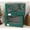 QVC Periea Set of 2 Jumbo Tarp Storage Boxes -