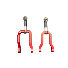 SHEAWA Turnbuckle Tie Rod Push Rod Steering Rod for Kyosho MINI-Z 4X4 Jimny Modification Parts Accessories Metal Parts (Red)