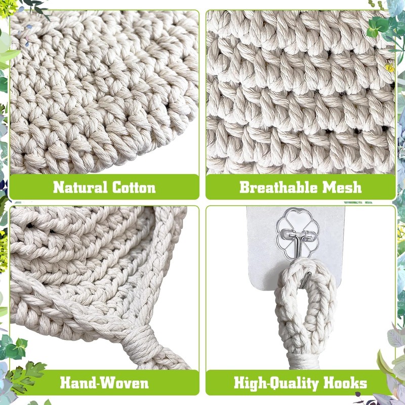PINVNBY Bearded Dragon Hammock, Wall-Mounted Snake Hammock with Adhesive Hook